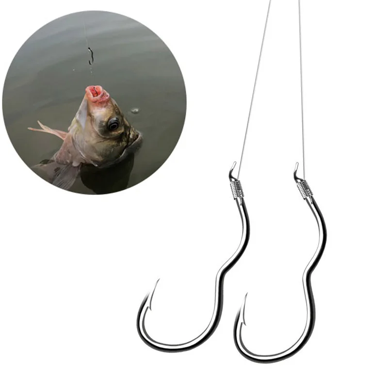 12pcs/lot High Carbon Steel Flipping Hook Sharp Barbed Automatic New  Invention size1#-10# Fishhook for Carp Fishing Accessories - AliExpress