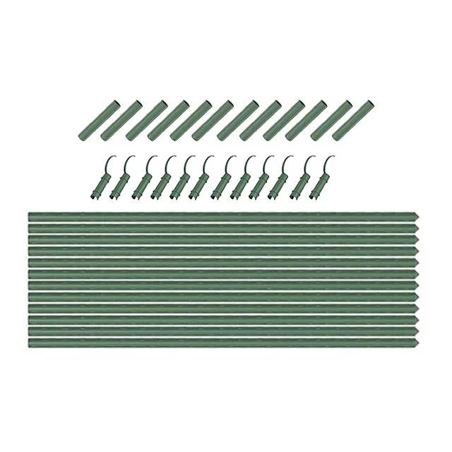 54 Darabos Védő Diy Alagút Üvegházhatású Karika Sop Coveg Clip Soks Erős Acél Kerti Növény Támogató Keret Zöldségfélék Zöldség - Image 2