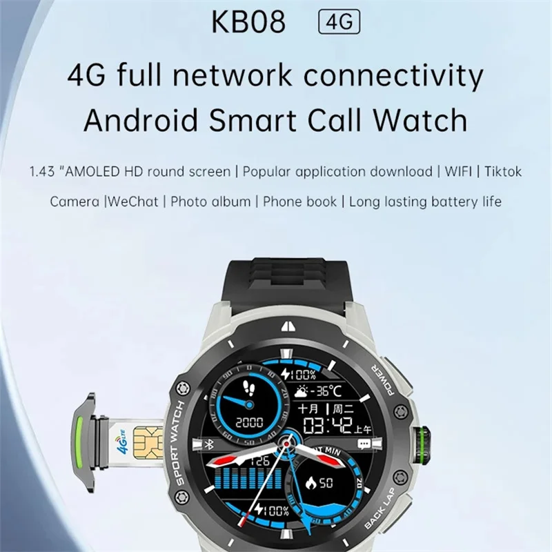 Ʈ ġ AMOLED ũ ī޶, 4G Ʈũ SIM ȭ,  ġ ɹڼ ͸, ȵ̵ Ʈġ, KB08