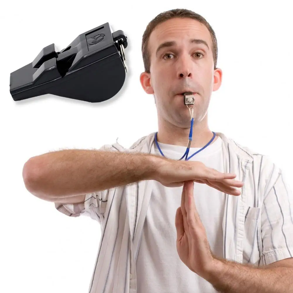 Whistle Compact Colored Referee Whistle High Decibel Sports Training Supplies for Basketball Soccer Cheer Fans