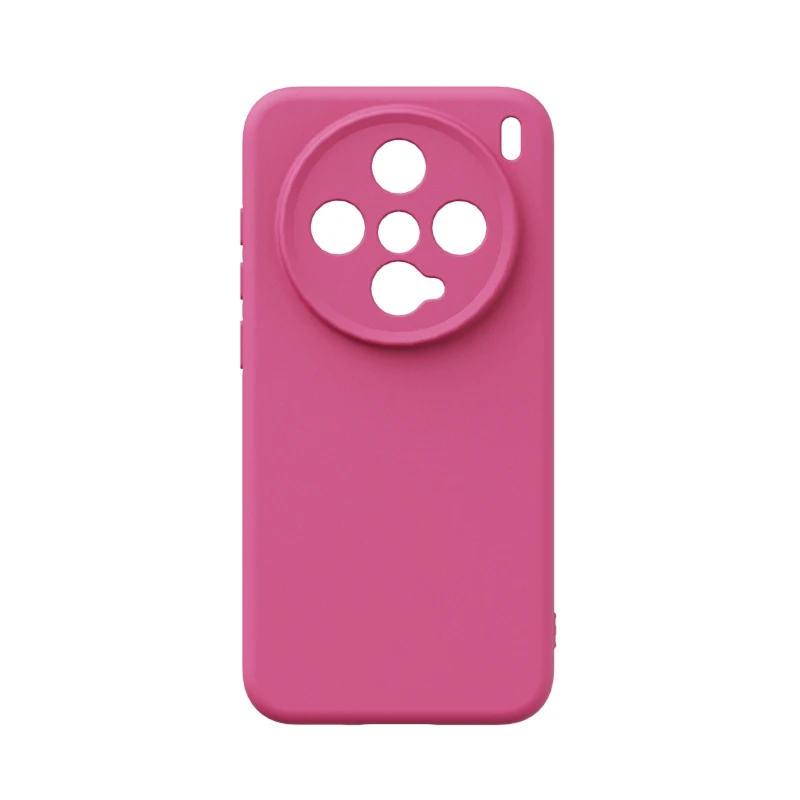 Shockproof Soft Liquid Silicone Phone Case with Slim Skin and Precise Camera Protection