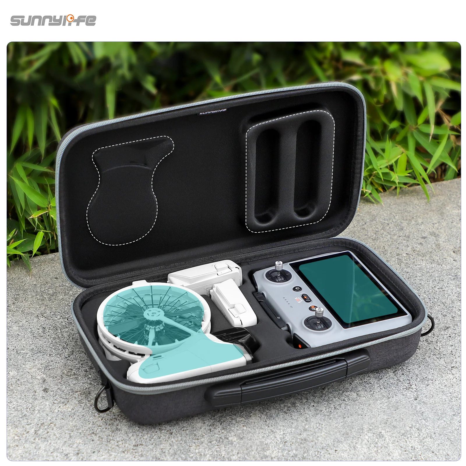 Storage Bag For DJI Flip Drone RC 2/RC-N3 and Batteries Protective Sleeve Case Portable Carrying Box Case Handbag For DJI Flip 2
