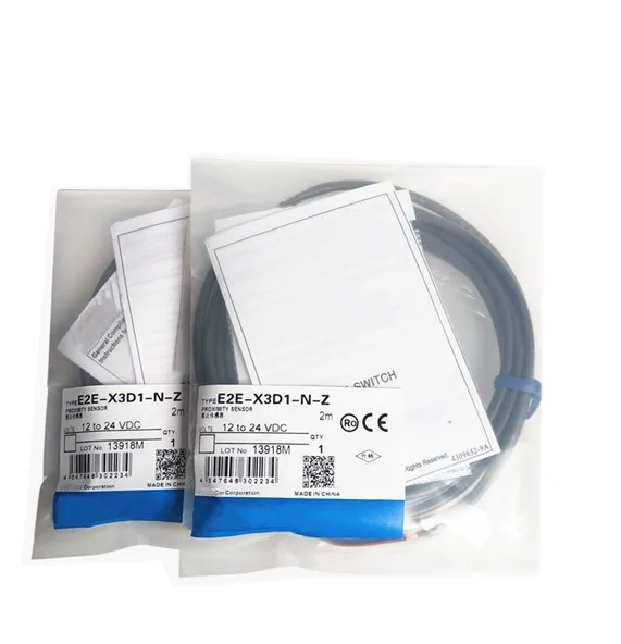 

New 2PCS E2E-X3D1-N-Z Proximity Switch Sensor