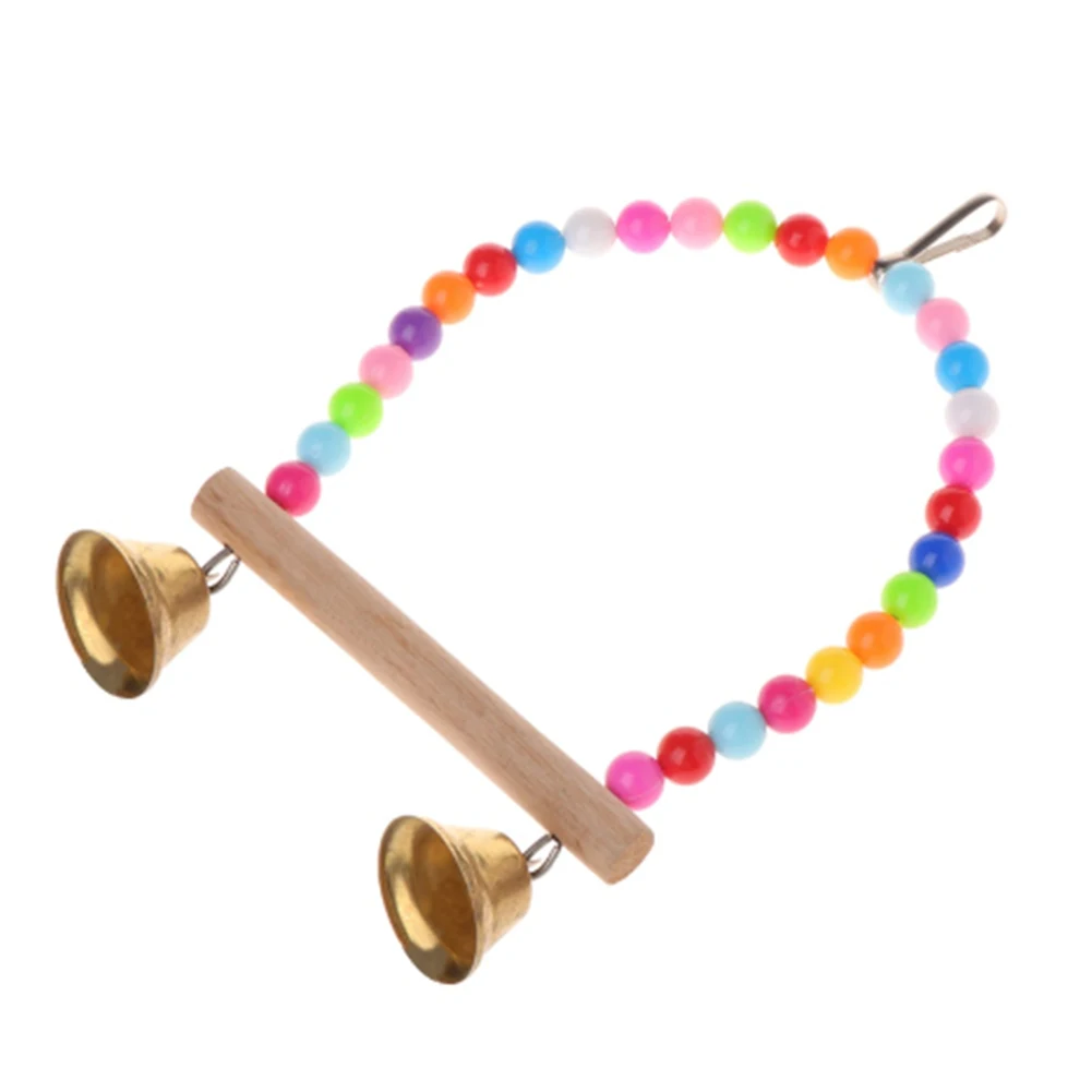 Title 7, 1 Pc Parrot Swing Bird Swing Toy Parrot Cage To...