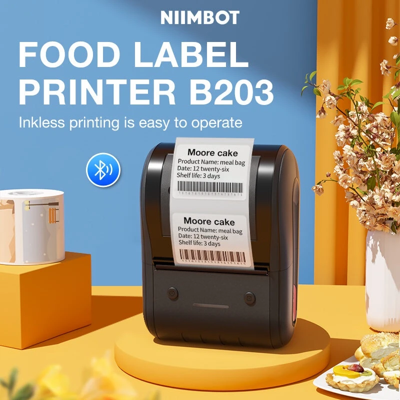 Sticker Label Printing Machine | Label Maker Machine Tape ...
