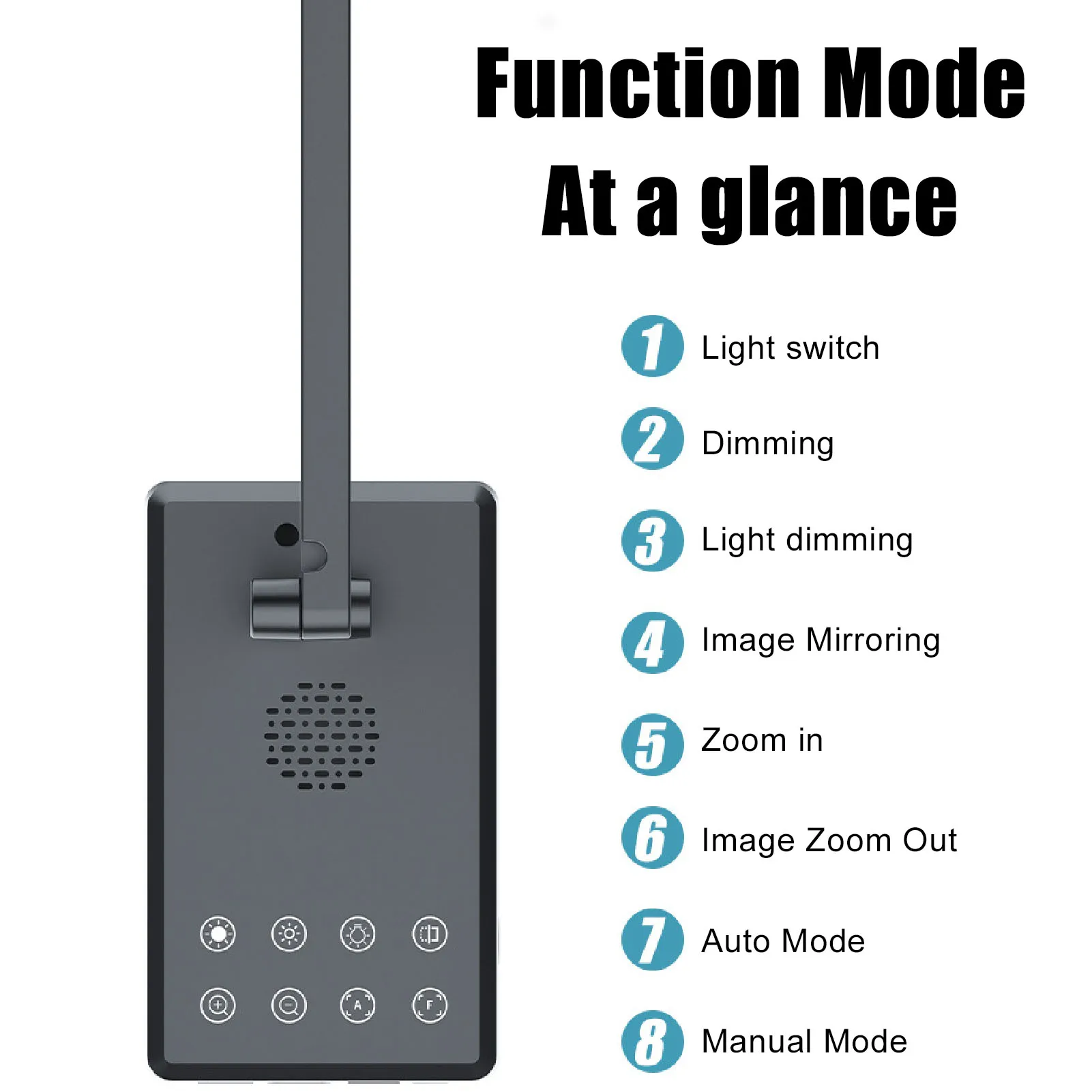 USB Document Webcam Brightness Adjustable 16MP Plug and Play 3840x3104 with Power Cable for Distance Learning