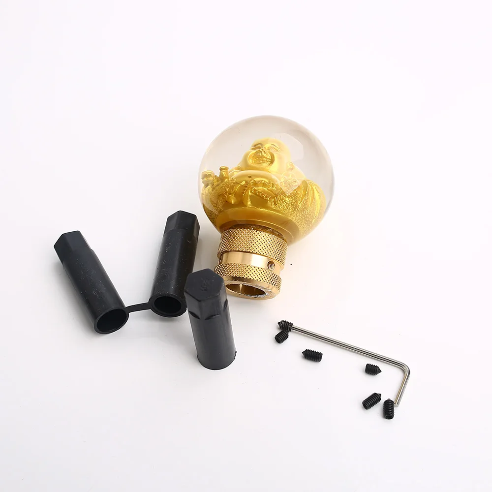 Car Manual Shift Knob Gear Shifter Head Shift Knob Stick Buddha