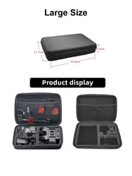 Spacious Camera Accessory Storage Bag for Large Size