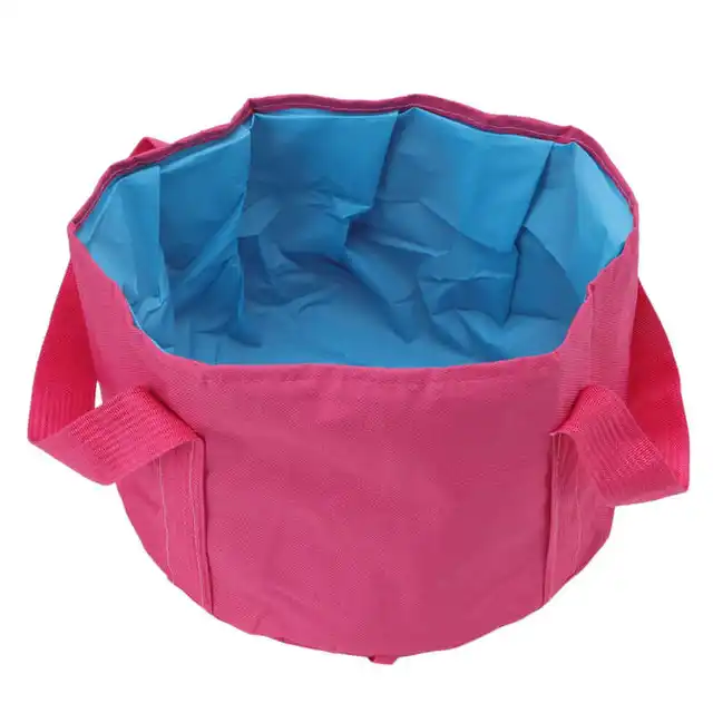 Összecsukható Kemping Vödör Dupla Rétegű Térmegtakarítás Kültéri Hordozható Széf Piknikhez - Image 4