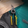 Deli Aviation Tin Industrial Scissors Multipurpose Tin Sheet Metal Cutting Industrial Work Professional Hand Tool Steel 6