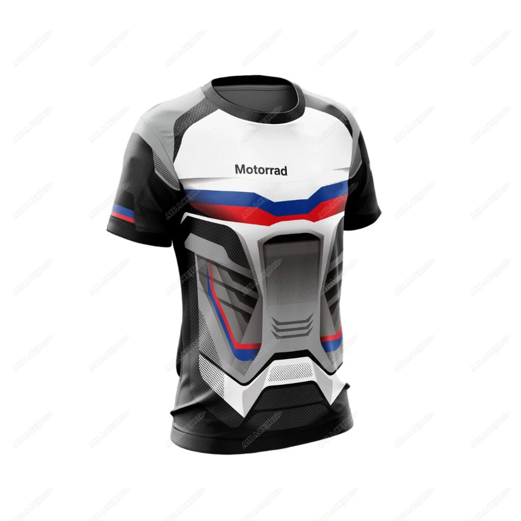 Motorcycle Shirt ADVENTURE Racing Team Motorsport T-Shirt for BMW Men's Quick Dry Breathable Jerseys