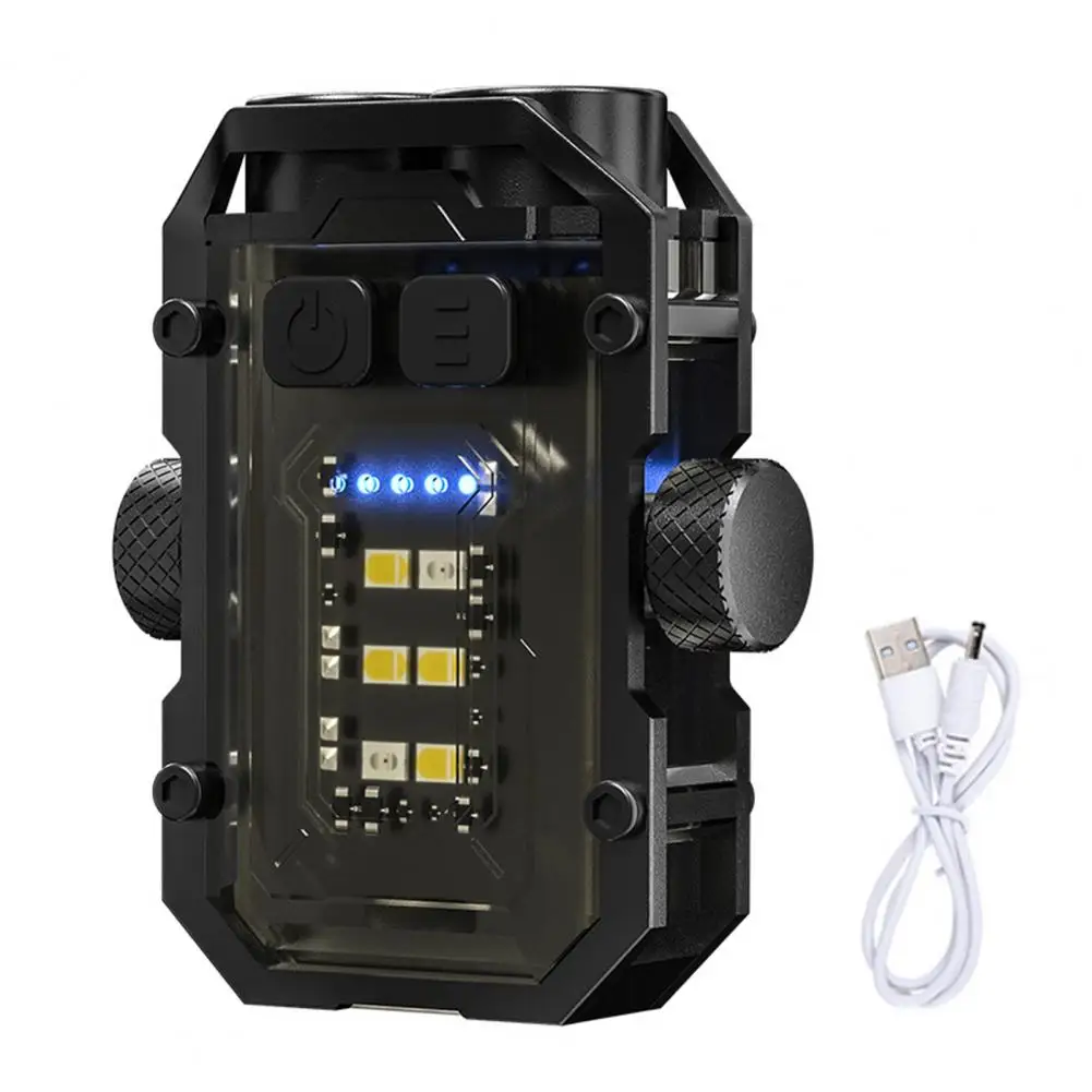 

Светодиодный фонарик-брелок с двумя Usb-портами