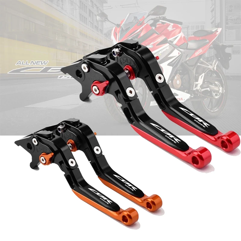 

Motorcycle Accessories CNC Adjustable Foldable Extendable Scooter Brake Clutch Lever For HONDA CBR150R CBR 150R CBR150 R CBR 150