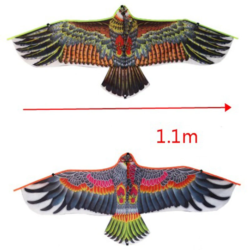 Eagle Kite 1.1m 30 Meter Kite Line Children Flying Bird Kites Outdoor Toys eagle kite