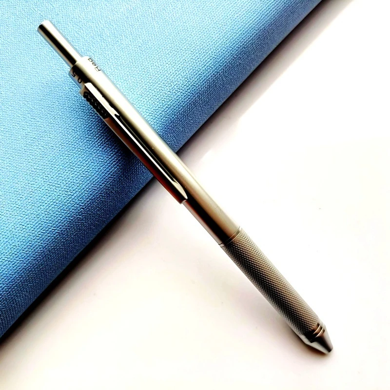 4 in 1 veelkleurige metalen balpennen 3 kleuren 1 automatisch potlood voor schoolkantoor schrijfwaren geschenken| | - AliExpress
