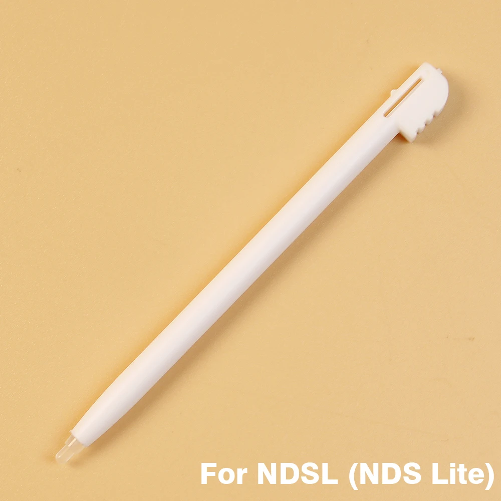 thumbnail image 1 of 1 pieza Lápiz óptico de pantalla táctil para New 2DS LL New 3DS LL XL 3DS 2DS para Nintendo NDS NDSI XL NDSL Wii U Lápiz de plástico blanco de metal, 1 of 5