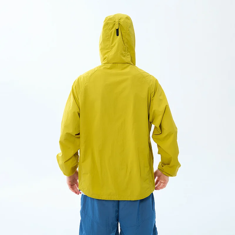 Lightweight Hooded Hiking Windbreaker Jacket for Trail Wear
