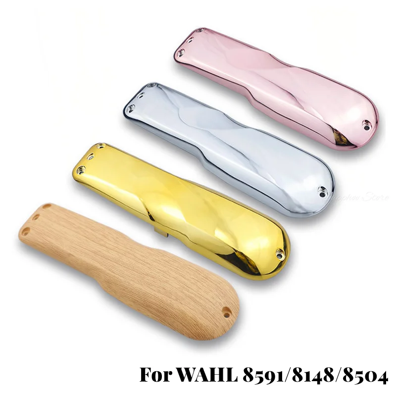 PC Transparent Hair Clipper Top Housing Cover Clear Upper Lid For For WAHL 8591 8148 8504 Electroplating Electric Hair Clippers for wahl 1919 8504 electric clippers shell set metal barber modified shell hair clipper cover stainless steel upper cover g1202