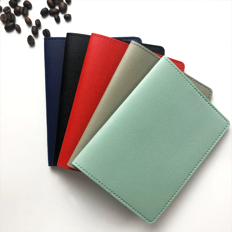 PU Leather ID Card Credit Card Passport Holder Wallet Men Women Travel  Business Documents Passport Cover Bag Passport Wallets - AliExpress