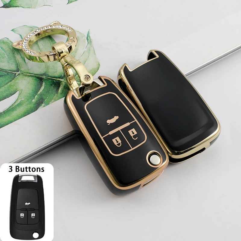 

Мягкий ТПУ чехол для автомобильного ключа дистанционного управления для Chevrolet Cruze Aveo Trax Sail Малибу каптива Opel Vauxhall Corsa Insignia Mokka Astra J