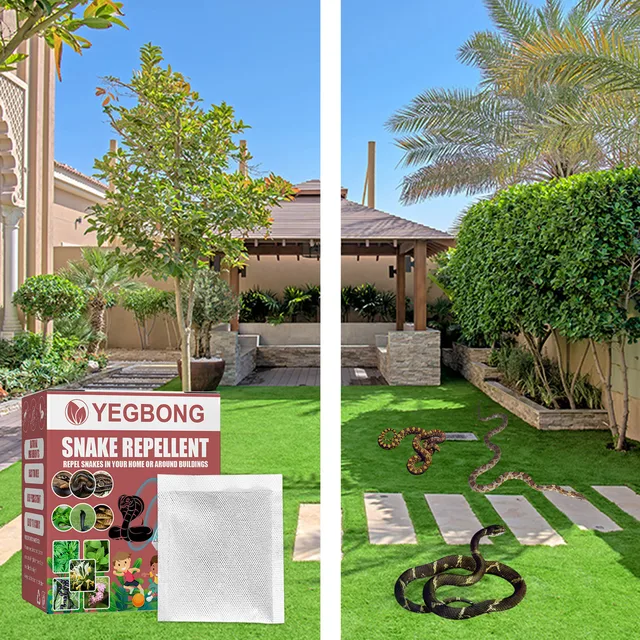 10 Darabos Kígyóvisszaporók Kígyó Visszatartó Táskák Az Udvari Otthoni Tetőtérhez És Biztonságosabbak Gyermekek Növények Körül - Image 4