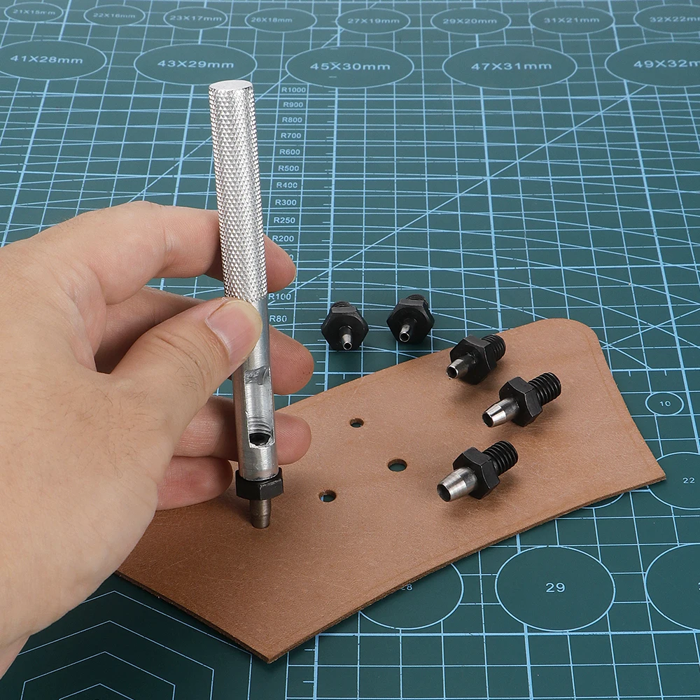 Silent & Durable Round Puncher Tool Set