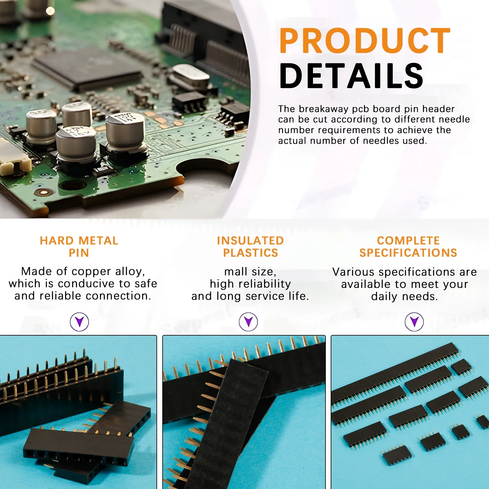 172064-0004 | Molex PCB Header, Mannelijk, 23A, 600V, Contacten - 4