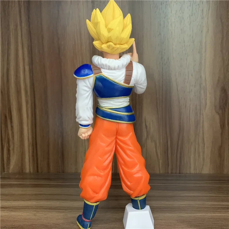 Anime Dragon Ball Action Figure Space Suit Trunks Ssj Figures
