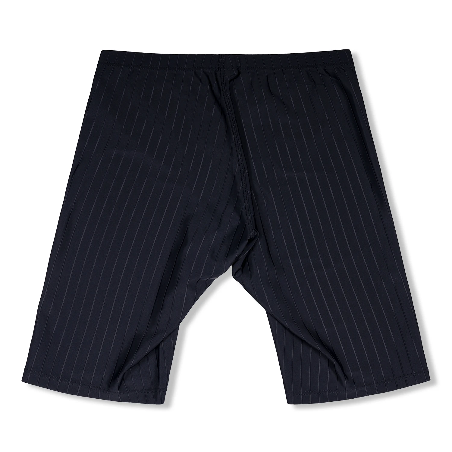 MY KILOMETRE Herren Swim Jammers Swimwear Plus Size 4XL Swimming Athletic Training Badeanzug Man Black Endurance Solid Badeanzug – Detail 5