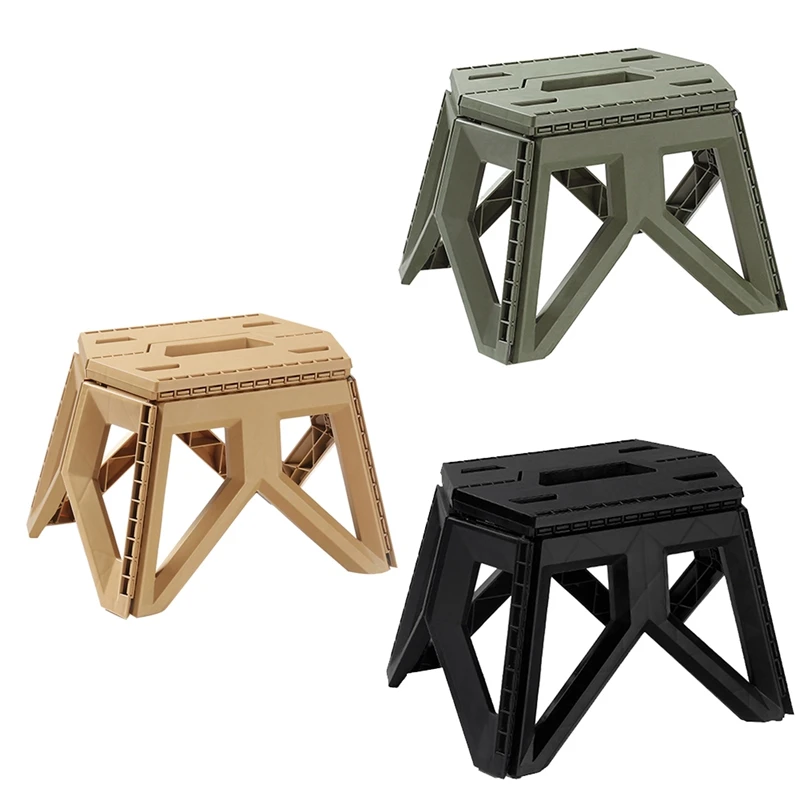 

Outdoor Portable Folding Stool High Load-Bearing Handle Design Mini Chair Fishing Stool Camping Stool