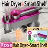 For Dyson Xiaomi Hair Dryer Shelf Wall Mounted Hair Dryer Rack Change Into Automatic Hand Dryer with Storage Box hanger 2
