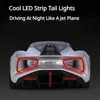 1:24 Lotus Evija Sports Car Model Toy Alloy Diecast Vehicles Doors Opened with Pull Back Sound Light Toys Christmas Gift for Boy 5