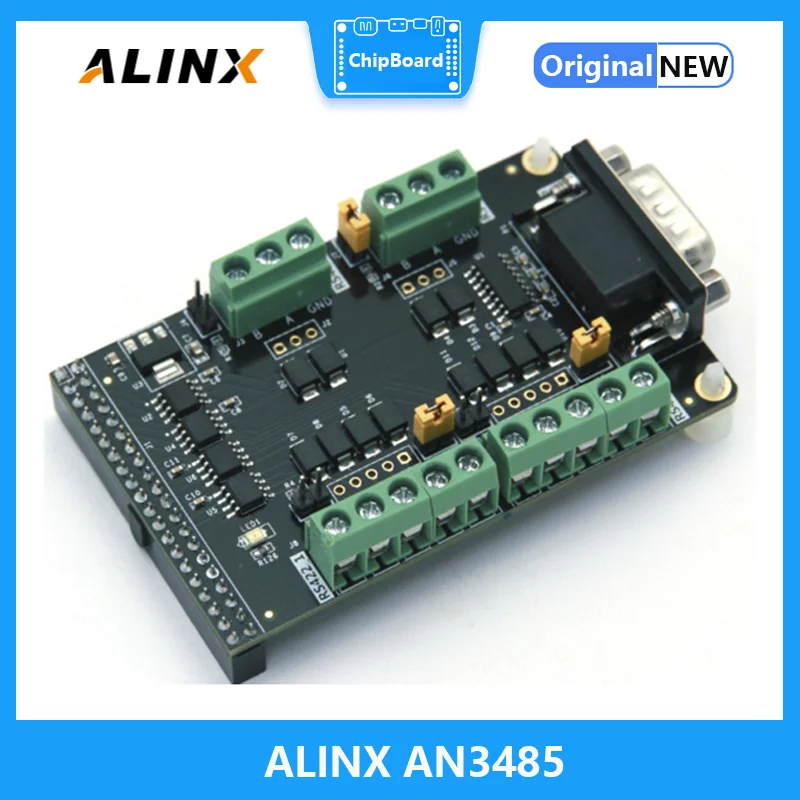 

ALINX AN3485: ALINX RS232/422/485 Module for FPGA Board