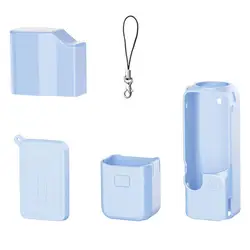 Silicone Protective Kit with Anti - Lost Lanyard for Portable Camera Device