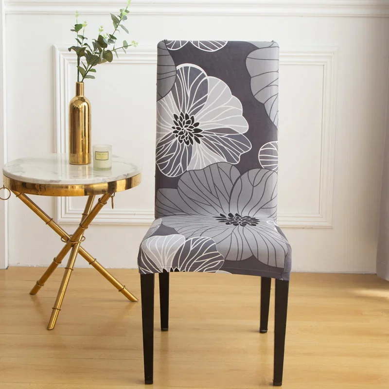 Description Picture 4 of itemStretch Chair Cover Cheap Big Elasticity Seat Protector Chair Covers for Dining Room Wedding Hotel Banquet Universal Size