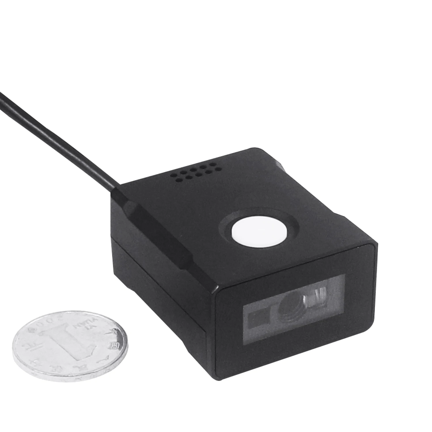 OCR Portable Screen QR MRZ Code Reader Kiosk Barcode Scanner HS-2010CHD