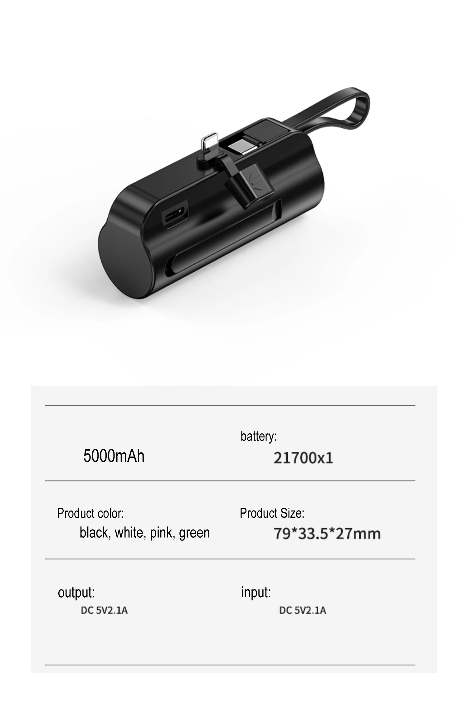 Mini PowerBank - Tampilan 7