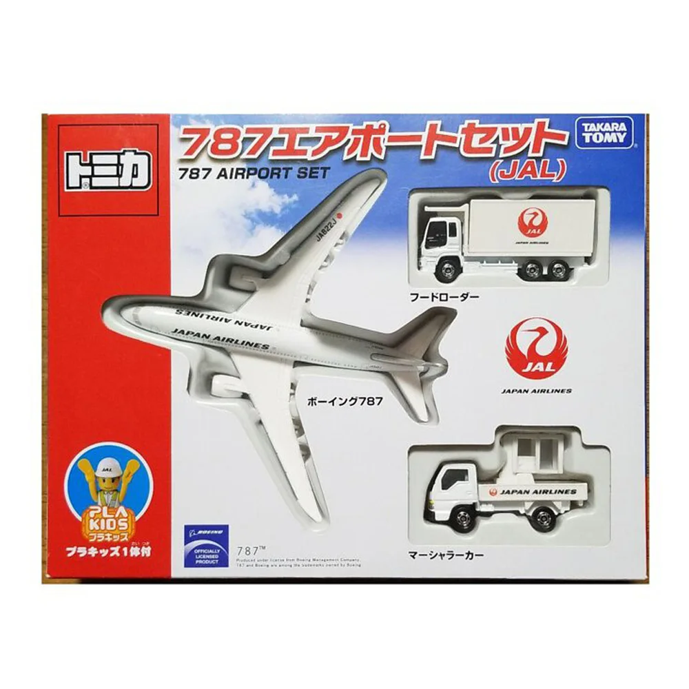 Tomica - Boeing 787 Airport Set (JAL),toys for boys birthday