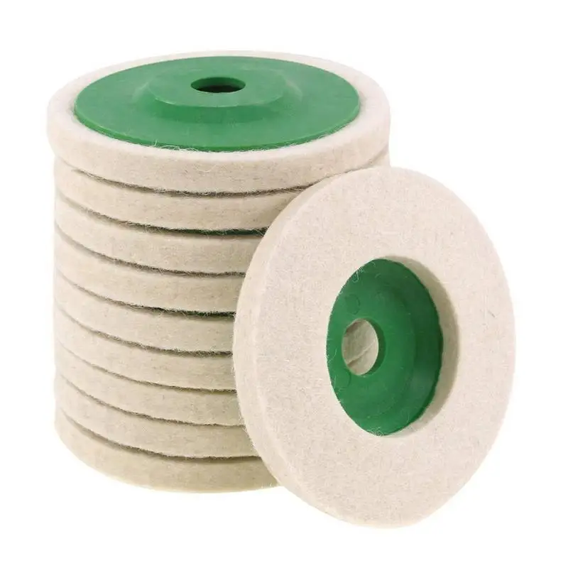 

Wool Polishing Wheel Wool Felt Polishing Disc Grinding Wheel Pad Angle Grinder Buffing Wheels For Metal Marble Glass Ceramics