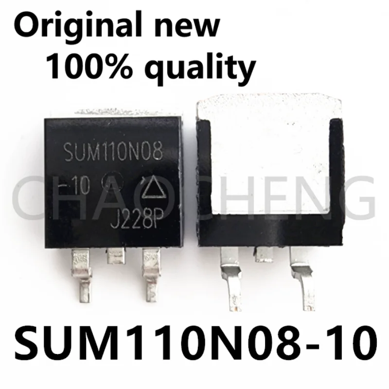 

(5-10pcs)100% New original SUM110N08-10 TO-263 80V 110A Chipset