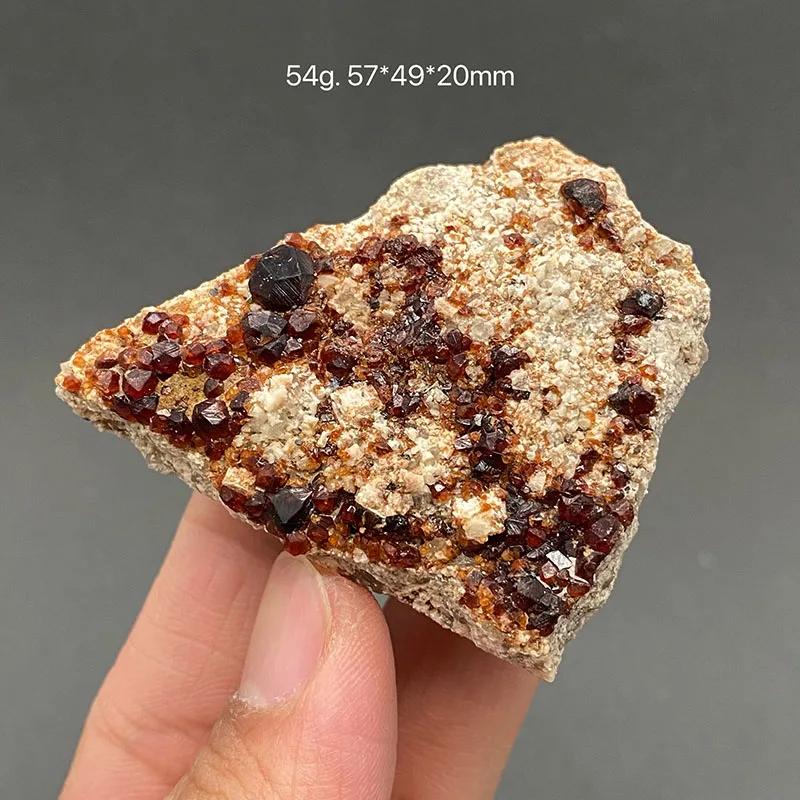100% natural garnet raw stone mineral specimen healing crystal gemstone collection
