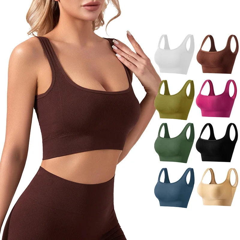 

Sports Yoga Shockproof Bra Comfortable Tank Top Bras for Women