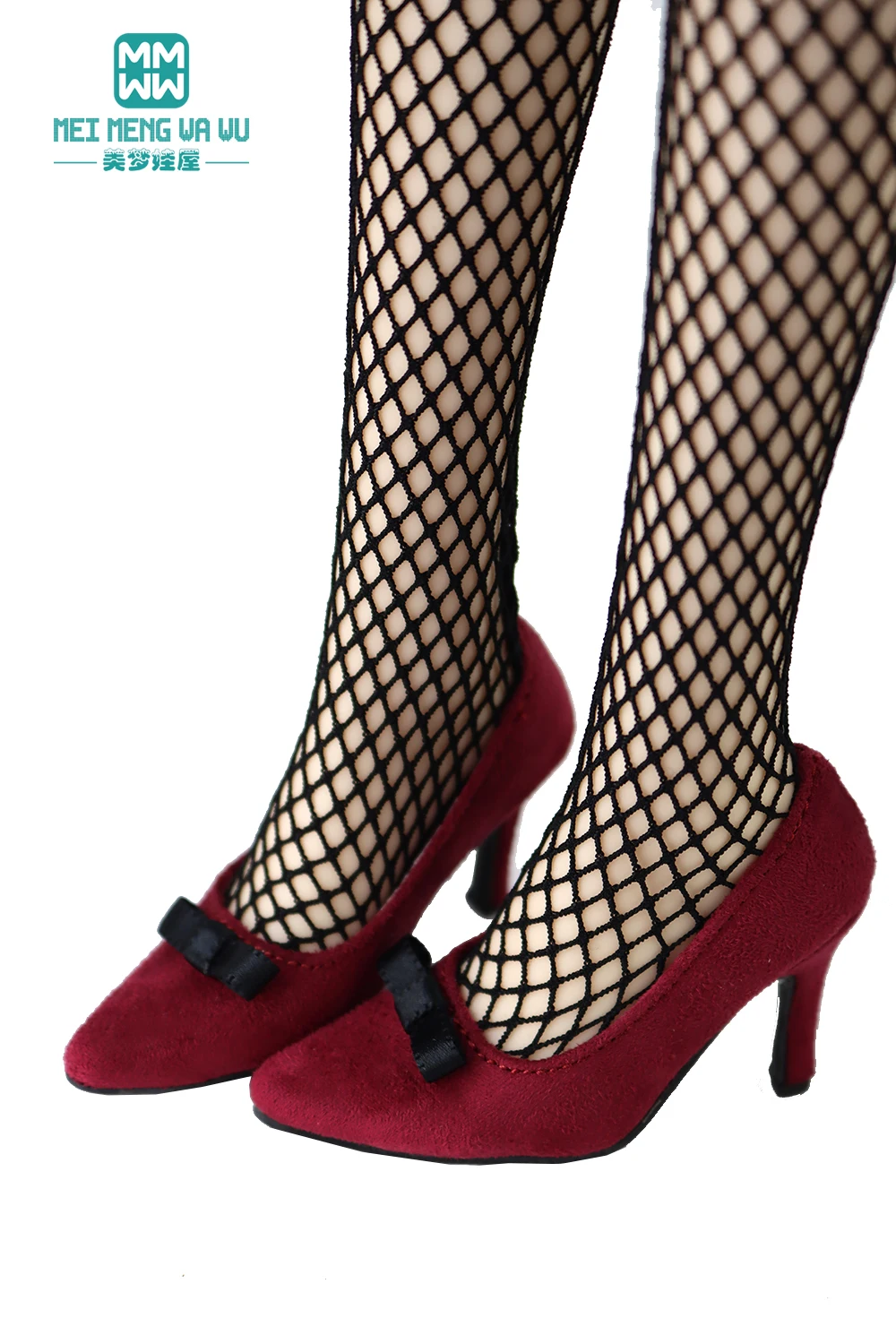7.5cm mini Toys Doll Shoes 58-60cm 1/3 DD Doll Toy Ball Joint Doll Fashion Bow scrub shoes Doll Gift