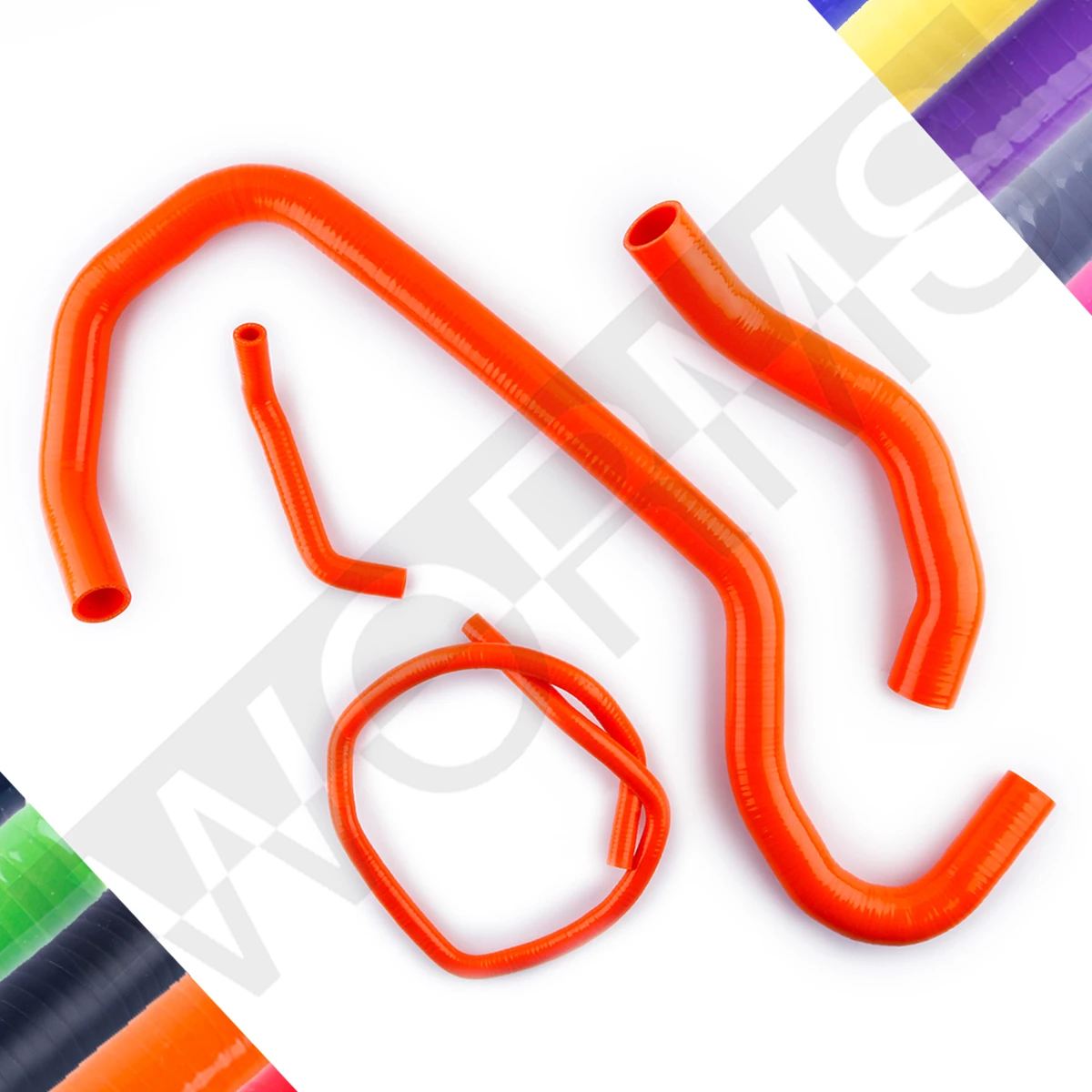 For Hummer H2 6.0L 2003 2006 2004 2005 Silicone Radiator Coolant Hose