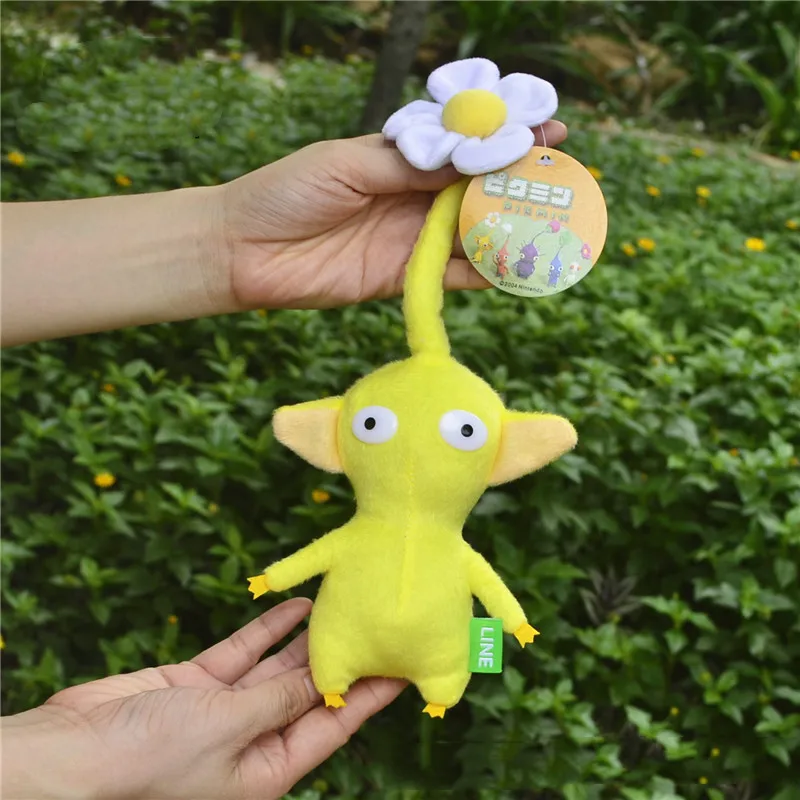 15Cm Pikmin White Flower Monster Figure Bambole Di Peluche Collezione Per Bambini Giocattolo Regalo