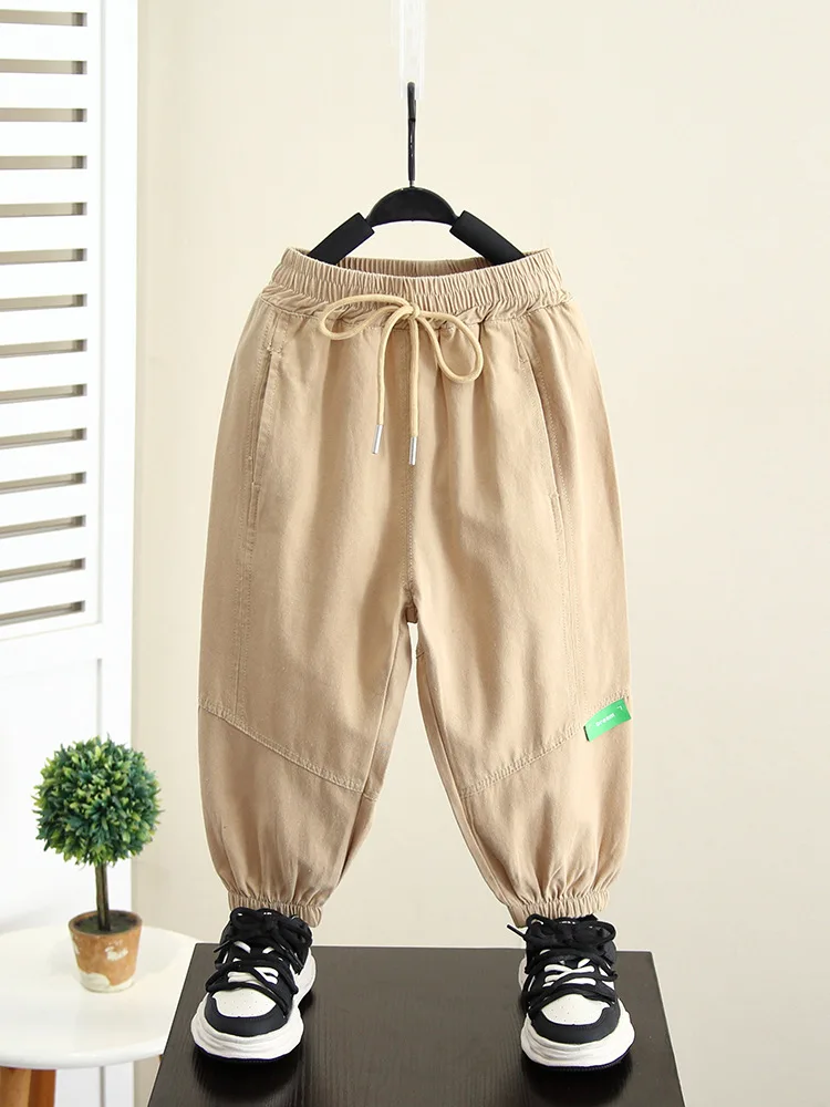 

New Baby Girls Boys Loose Casual Pants Cotton Cargo Pants Spring Autumn Kids Girl Pants Fashion Long Trousers Children's Pants