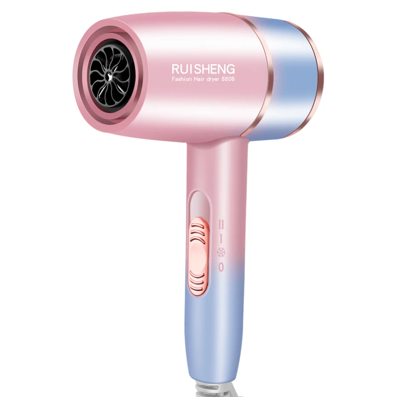 Genuine high wind power 9000 large wind power hair dryer blue light negative ion household hot and cold air quiet