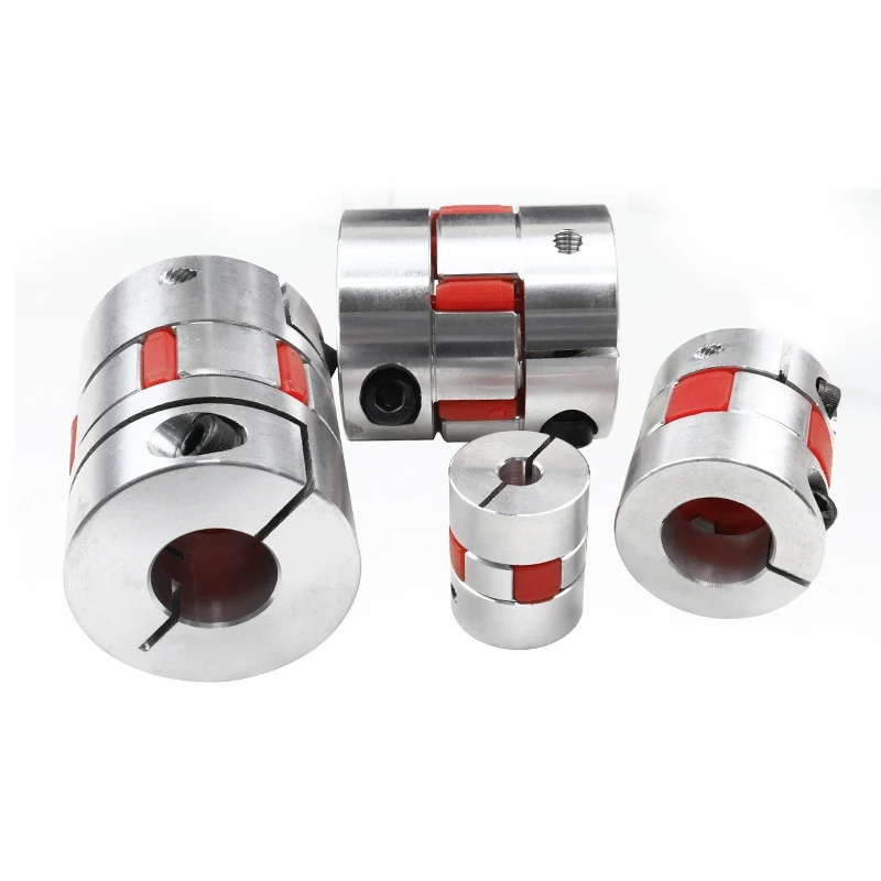 1PC Plum coupling Star Engraving Machine Servo Motor Coupler D40 L50/55 Inner Hole 8/10/12/12.7/14/15/16/18/19/20/22mm Shaft Coupler Flexible Coupling Shaft Connector