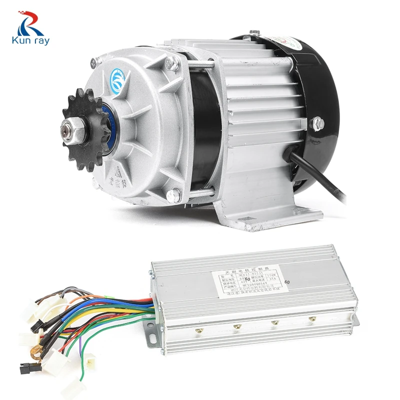 Kit de conversão para motor elétrico, triciclos elétricos, 48v, 60v