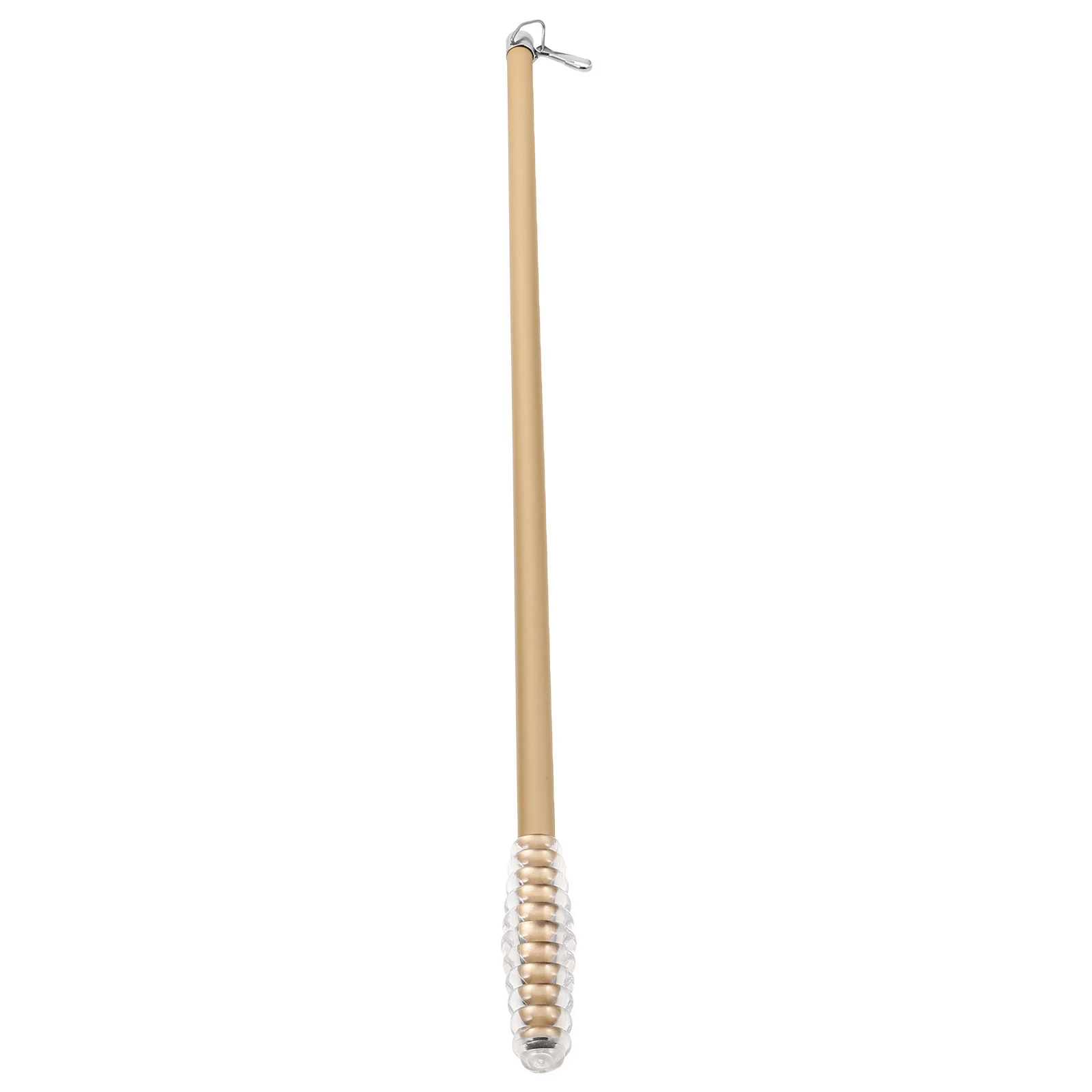 Aluminum Alloy Curtain Rod 50cm Lightweight Sturdy Manual Sliding Design Drapery Pull Rod Modern Curtain Stick 4